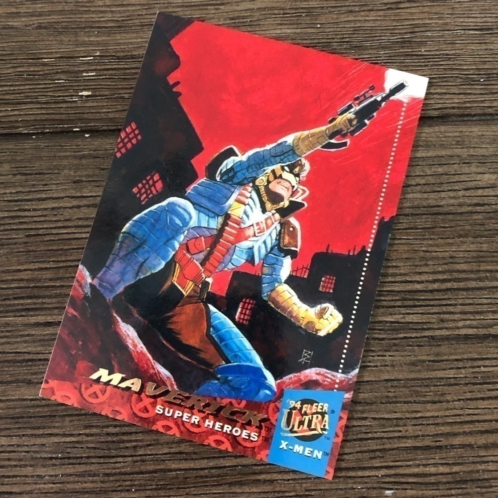 X-men ’94 Fleer Ultra trading card: Maverick (Super Heroes) #51